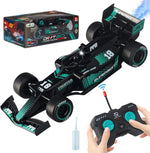 F1 Remote Control Racing Car – 1:18 Drift RC Car with Spray Effect