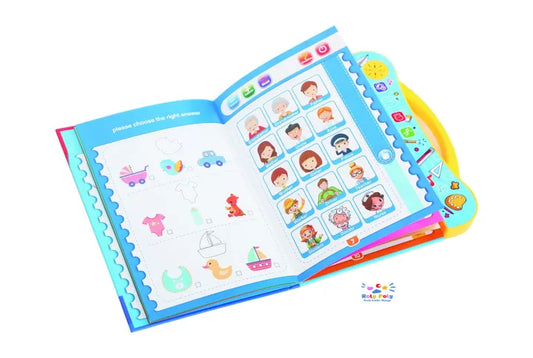 Kids Intellectual Learning Sound Book – English Letters & Words