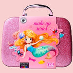 Mermaid Washable Cosmetic Makeup Kit for Kids