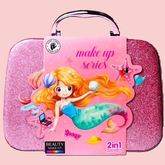 Mermaid Washable Cosmetic Makeup Kit for Kids