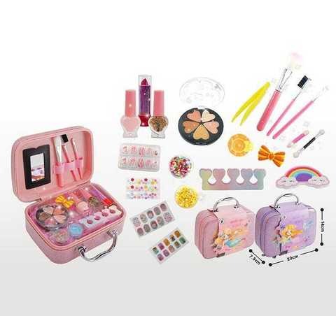 Mermaid Washable Cosmetic Makeup Kit for Kids