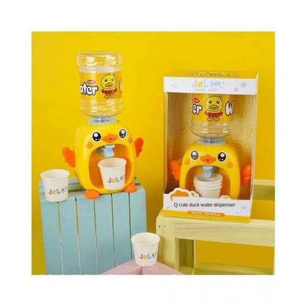 Mini Duck Water Dispenser Toy – Pretend Play Drinking Fountain