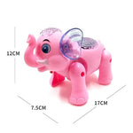 Bump & Go Clever Elephant Toy with Lights & Music