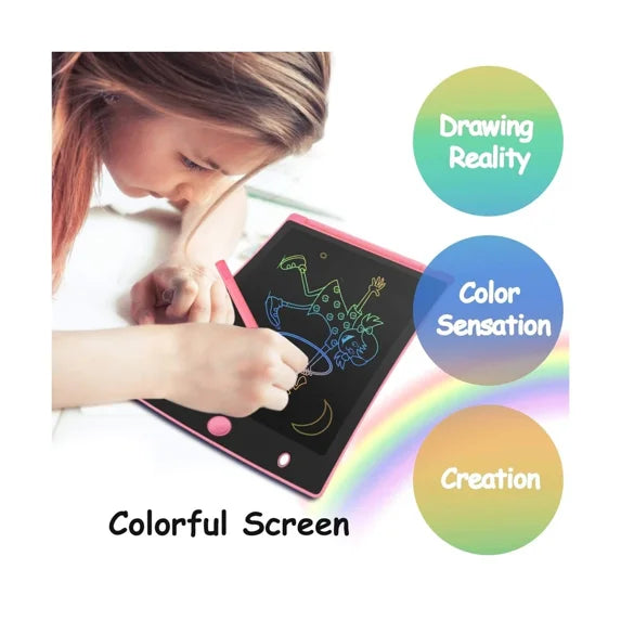 Colorful 8.5-Inch LCD Writing Tablet for Kids – Electronic Drawing & Sketch Pad