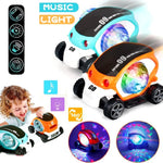 09 Future Musical Car – 360° Rotating Toy with Lights & Music