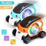 09 Future Musical Car – 360° Rotating Toy with Lights & Music