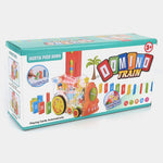 Domino Train Toy with Lights & Music for Kids