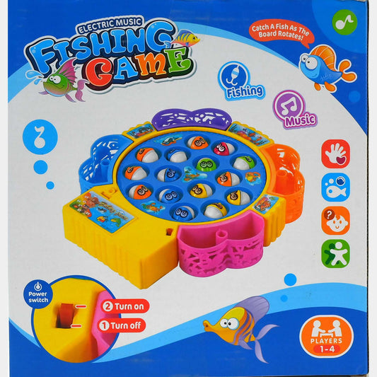 Electric Fishing Game Toy for Kids
