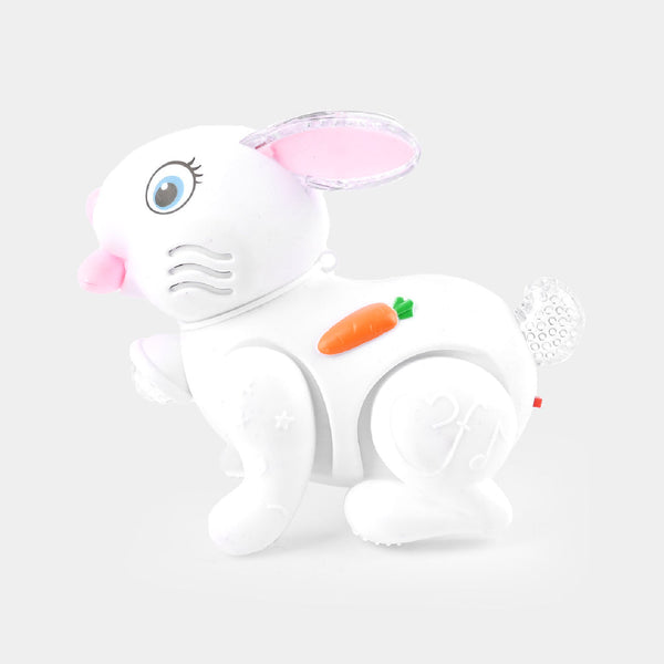 Rabbit Musical Toy with Lights for Kids