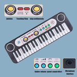 Kids Electronic Keyboard with Microphone – Beginner Musical Learning Toy