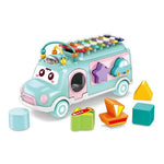 Musical Xylophone Bus Toy – Shape Sorting Learning Toy