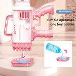 Electric Automatic Bubble Gun Toy