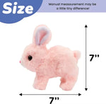 Cute Interactive Plush Rabbit Toy with Sound & Action