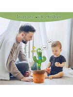 Dancing Talking Cactus Toy – Singing & Repeating Plush Toy