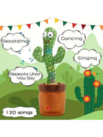 Dancing Talking Cactus Toy – Singing & Repeating Plush Toy
