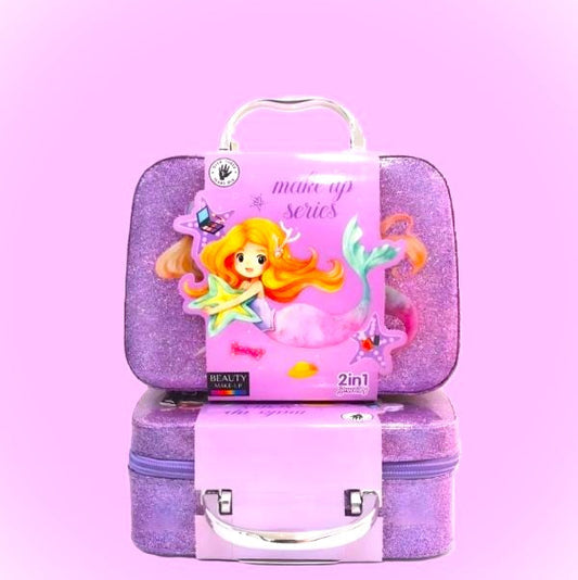 Mermaid Washable Cosmetic Makeup Kit for Kids